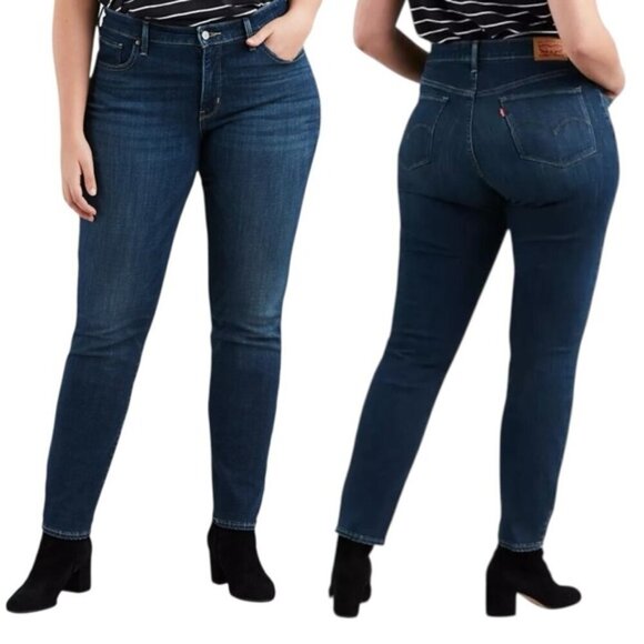 Levi's Denim - Levi’s 311 Shaping Skinny Jeans 18W Footloose Dark Wash Plus Size